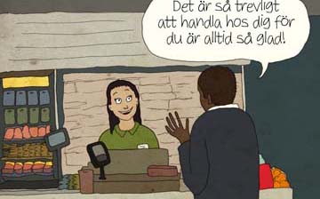 Glad expedit i butik